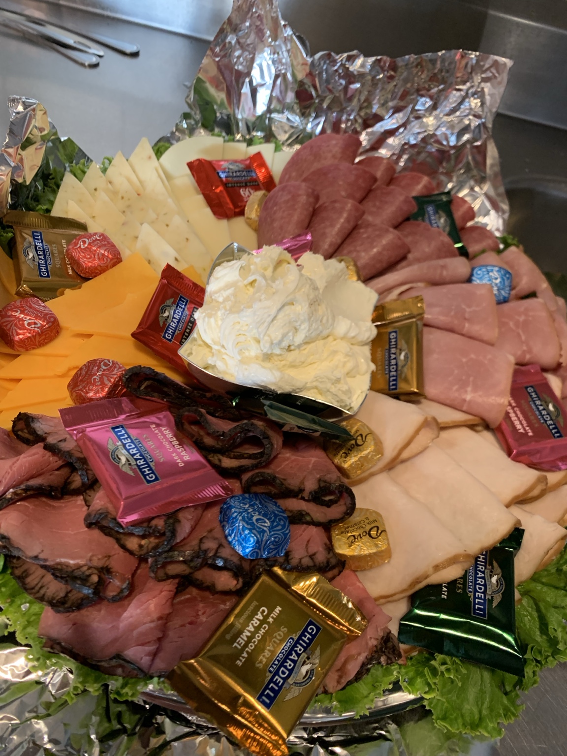 Assorted Uptown catering platter